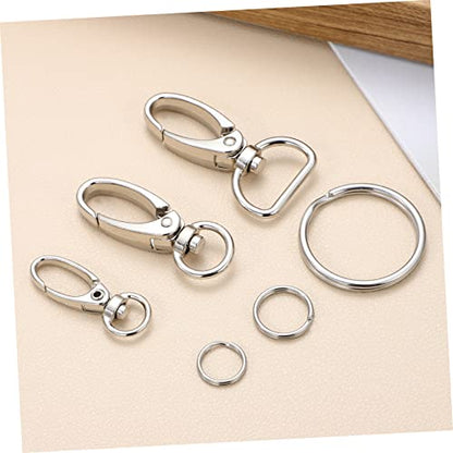 1set Dog Buckle Hanging Ring Custom Dog Tag Clips Lobster Buckles for Puppy Collars