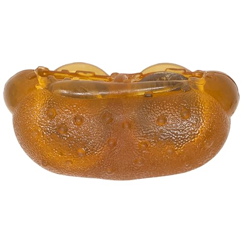 Starmark Treat Ringer Hot Dog Toy for Small Dogs - color: Brown, size: Small