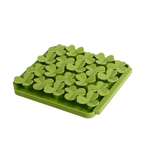 Tall Tails Clover Foraging Mat for Dogs and Cats – Slow Pet Feeder Puzzle Mat for Easy & Engaging Feeding - color: Clover
