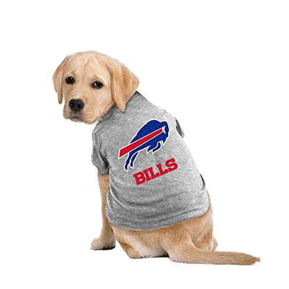 Littlearth NFL Buffalo Bills Pet T-Shirt, Team Color, Small - color: Buffalo Bills, size: Small