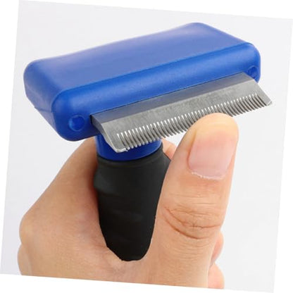 Cat Brush for Shedding Dog Detangler Brush Pet Hair Cleaning Tool Long Tooth Comb