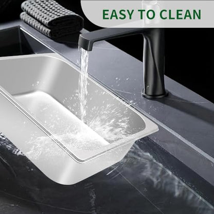 Dog Bowl Stainless Steel Water and Feed Dish with Non-Slip Pads (1.85Gal-2 Sets) - size: 1.85Gal-2 Sets