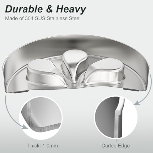 Slow Feeder Dog Bowl-3.5Cups for Large Breeds, Food Grade 304 Stainless Steel Dog Bowls with Non-Slip Base, Maze Pet Dish to Slow Down Eating, Dishwasher-Safe [2Pack] - color: Spiral-2Pack, size: XL 3.5~4Cups