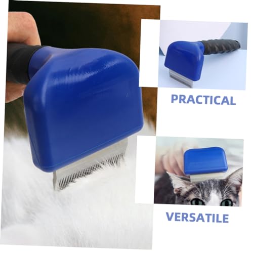 Cat Brush for Shedding Dog Detangler Brush Pet Hair Cleaning Tool Long Tooth Comb