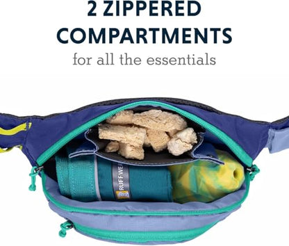 Ruffwear, Home Trail Hip Pack, Dog Walking Fanny Pack Crossbody with Adjustable Belt, Treat Pouch, Poop Bag Holder, Phone Pocket, Hands-Free for Training, Hiking, Running, Travel, Granite Gray - color: Granite Gray