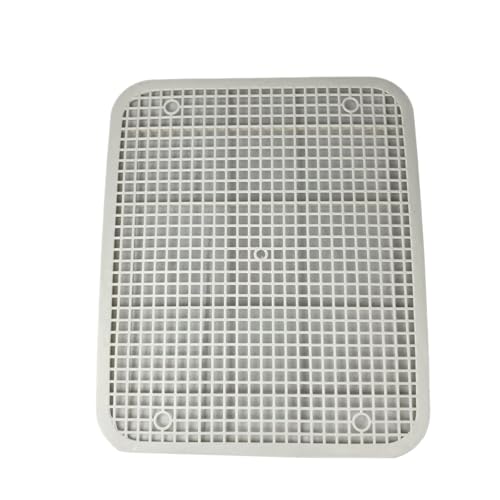 Lutema Indoor/Outdoor Training Dog Potty Tray for Small and Medium Puppies Litter Boxes in (Beige) - color: Beige
