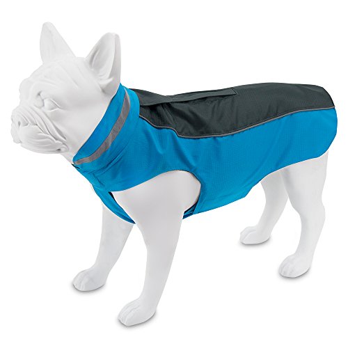 Voyager Dog Windbreaker by Best Pet Supplies - Turquoise, Large - color: Windbreaker (Turquoise), size: Chest:25 in~30 in