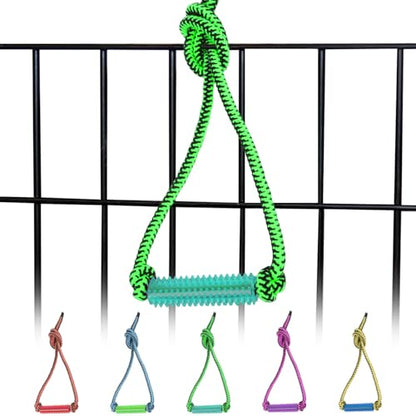 Interactive Dog Toys, Crate Training Aids for Puppies, Puppy Teething Toys,Peanut Butter Dog Food Treat Dispenser Toys (Green) - color: Green