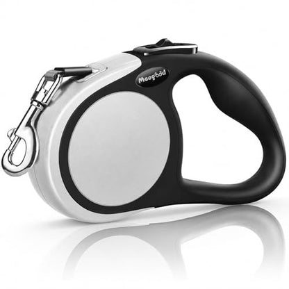 Heavy Duty Retractable Dog Leash-16ft Strong & Durable Walking Leash for S to L Dogs up to 45/115 lbs, Upgraded Lock System, Non Slip Grip, Tangle Free (Grey, Medium-Large Sized) - color: GREY, size: Medium/Large