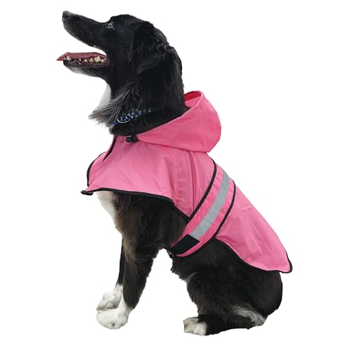 FROGG TOGGS Dogg Toggs Raincoat, Pink, Size XS - color: Pink, size: X-Small