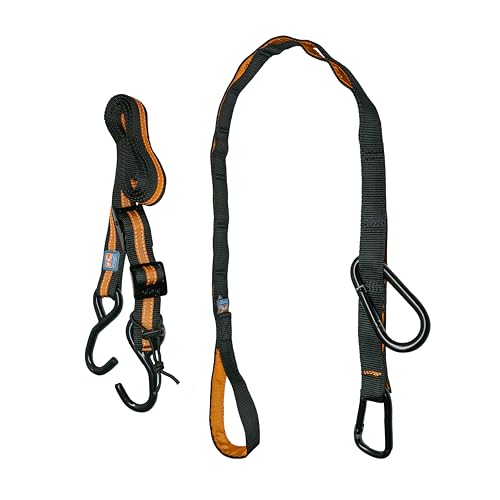 Kurgo Auto Zip Line - Backseat Zipline Harness for Car Travel - Dog Car Accessory for Safe Rides - Adjustable Pet Tether - Durable Nylon Zipline Leash Travel System
