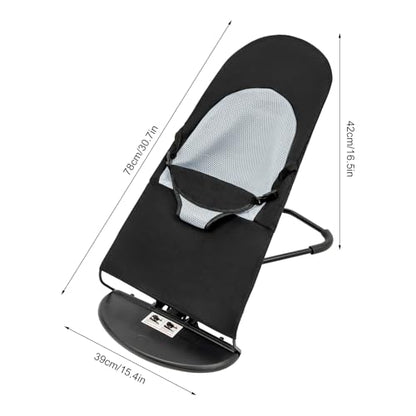 Pet Rocking Chair, Portable Dog Rocker Bed Chair 4 Modes Adjustments Pet Rocker Bed Washable Removable Small Dogs Cots Sofa Beds for Pets Under 33lbs/15Kg (Black) - color: Black