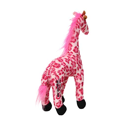 MIGHTY Tuffy 2 Pack Giraffe Dog Toys | Ultra Durable Plush Toy with Multiple Layers & Reinforced Seams , Washable and Floats , Mighty® Construction - color: 2PK Pink Giraffe