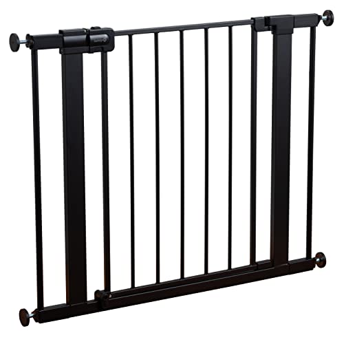 Safety 1st Easy Install 28'' Walk Thru Gate, Fits Between 29'' and 38'', Black, 1-Pack,(GA105CBLK) - color: Black, size: 1-Pack
