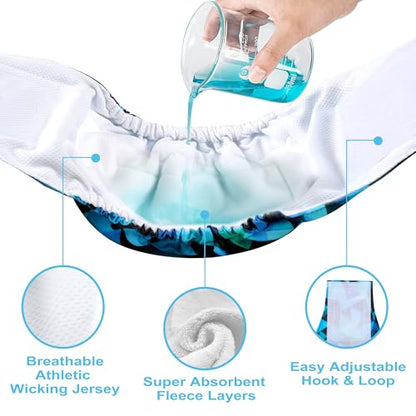 wegreeco Small Dog Diapers Male,Reusable Belly Bands for Male Dogs,Washable Doggie Puppy Male Diapers Wraps,Medium Large Size(5 Pack X-Small, Dark Geometry) - color: Dark Geometry, size: X-Small