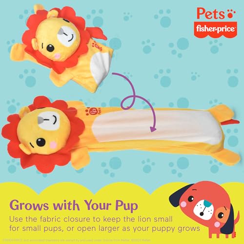 Fisher-Price Warming Furrr-end Cuddler for Puppies - Microwaveable, Reusable Soft Calming Toy - Multifunctional Dog Toy - color: Warming Furrr-end Cuddler, size: 16 Inch, 1 Count