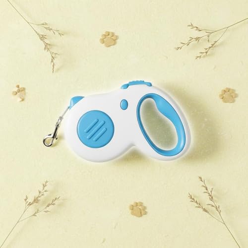 Retractable Dog Leash Heavy Duty Automatic Reflective Extendable Dog Leash for Outdoor, Training, Blue - color: Blue