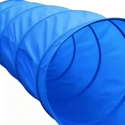 Agility Course for Dogs - Dog Agility Trainer Set with Tunnel, Interactive Training Equipment | Outdoor Exercise and Recreation Gear for Park Garden Beach Field - size: A