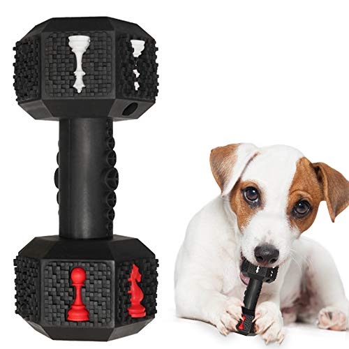 Dog Chew Toys for Aggressive Chewers,Food Grade Non-Toxic Dental Pet Toy,Tough Durable Indestructible Dog Toys for Small Medium Dogs.Black（8IB-15IB） - color: Large 5.7IN Black