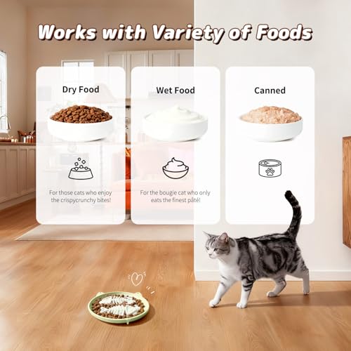 Slow Feeder Cat Bowl, 2 PCS Silicone Cat Bowl, Slow Feeder Ideal for Dry and Wet Food, Easy to Clean, Interactive Puzzle Toy for Pets Food Training, Keeps Cats Busy,6.69" W*0.65" H - color: 2Pack-Grey Green&Grey