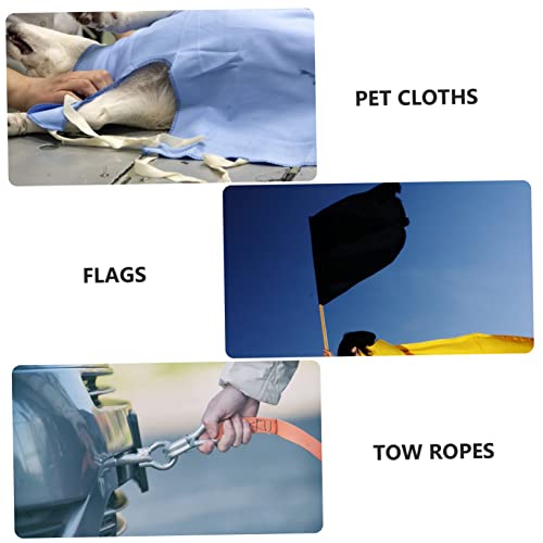 Kisangel 3Pcs Stainless Steel Dog Harness Clip with Rings Durable Pet Id Tag Holders for Cats and Dogs Lightweight and Sturdy Quick Clip Split Load Hooks for Secure