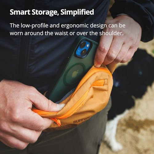 Ruffwear, Home Trail Hip Pack, Dog Walking Fanny Pack Crossbody with Adjustable Belt, Treat Pouch, Poop Bag Holder, Phone Pocket, Hands-Free for Training, Hiking, Running, Travel, Granite Gray - color: Granite Gray
