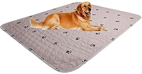 Washable Puppy Pads - Reusable, Super Absorbing, Waterproof, Large Dog Pee Pads for Dog Bed Mat - size: 31x36 Inch (Pack of 2)