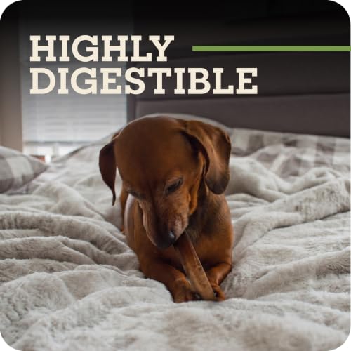 Redbarn Natural Dur-A-Bulls Treats for Dogs - 10 Medium Sticks - Hickory Flavor - Made in USA, Digestible Chew - size: 5 Count (Pack of 2), style: Medium Sticks