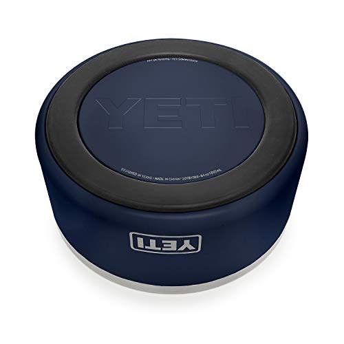 YETI Boomer 8, Stainless Steel, Non-Slip Dog Bowl, Holds 64 Ounces - color: Navy