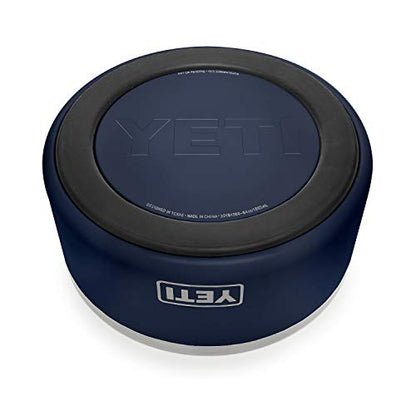 YETI Boomer 8, Stainless Steel, Non-Slip Dog Bowl, Holds 64 Ounces - color: Navy