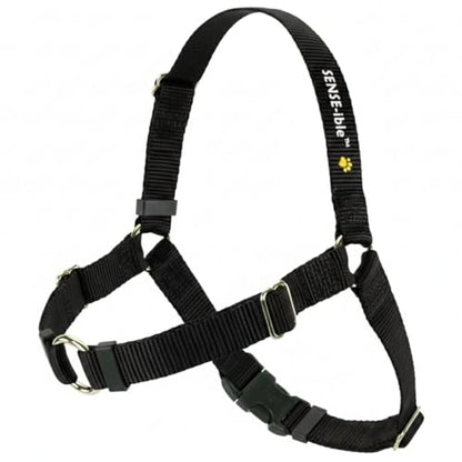 Sense-ible No-Pull Dog Harness - Black Medium - color: Black, size: Medium Standard