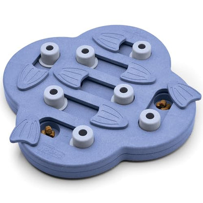 Outward Hound by Nina Ottosson Dog Hide N' Slide – Interactive Treat Puzzle Enrichment Toy, Level 2 Intermediate - color: Dog Hide-N-Slide (Purple)