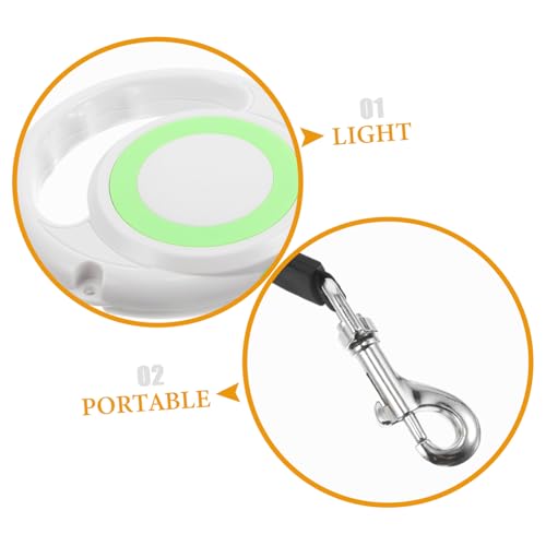 Balacoo Retractable Dog Leash with Adjustable and Automatic Traction System Comfortable Heavy Duty Leash for Small Medium and Large Dogs for Walking Training and Running Activities - size: 22.50X15.20X4.00CM