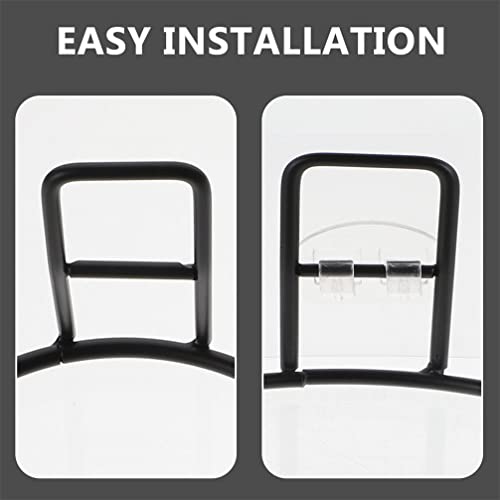 VILLCASE Pet Hanging Food Basin Rack 3-Pack Self-Adhesive Wall Brackets 4.92X4.92X2.75In Elevated Feeder for Cats and Small Dogs No Spill Dog Bowl Holder