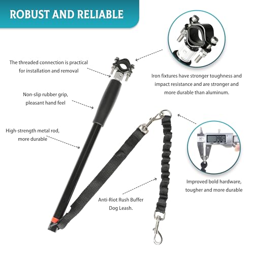 wefaner Dog Bicycle Exerciser Leash Hands Free Bicycle Dog Leash