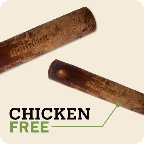 Redbarn Natural Dur-A-Bulls Treats for Dogs - 10 Medium Sticks - Hickory Flavor - Made in USA, Digestible Chew - size: 5 Count (Pack of 2), style: Medium Sticks