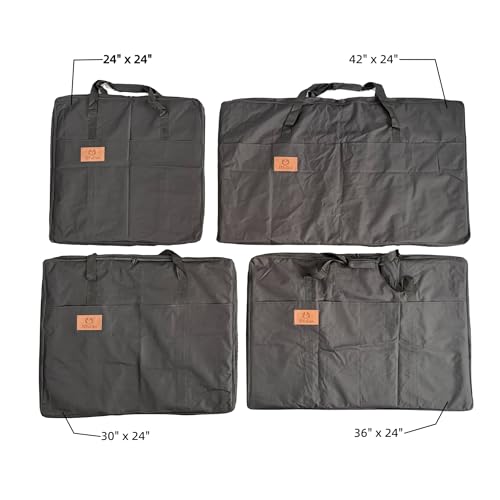 PJYuCien Storage Bag for 36"x24" Metal Foldable Dog Playpen | 600D Oxford Fabric, 270° Large Zipper, Travel Carry Case for Camping, Park & Home, Waterproof Moisture-Proof - size: 36"x24"