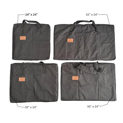 PJYuCien Storage Bag for 36"x24" Metal Foldable Dog Playpen | 600D Oxford Fabric, 270° Large Zipper, Travel Carry Case for Camping, Park & Home, Waterproof Moisture-Proof - size: 36"x24"