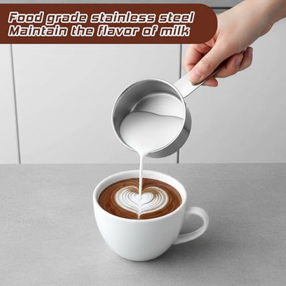 1/2 Cup Stainless Steel Measuring Cup, 2 Pcs (125 ml, 125 cc, 4 oz) Dog Food Scoop 1/2 Cup Scoop Half Metal Measuring Scoops for Feeding Pet, Wet and Dry Ingredients, Kitchen Cooking, Dishwasher Safe - size: 1/2 Cup