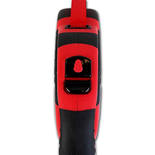 Alcott Kong Explore Retractable Dog Leash, Large, Red, 24' Long,KNG EXP LG RD - color: Red, size: Large 24'