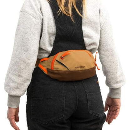 Ruffwear, Home Trail Hip Pack, Dog Walking Fanny Pack Crossbody with Adjustable Belt, Treat Pouch, Poop Bag Holder, Phone Pocket, Hands-Free for Training, Hiking, Running, Travel, Brown Bear - color: Brown Bear