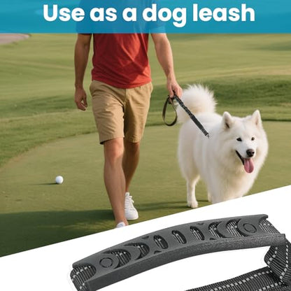 Doggie Seat Leash for Golf Cart, Pet Dog Seat Belt Harness for Car, Collar,Golf cart Dog Belt, Pet Safety Protection