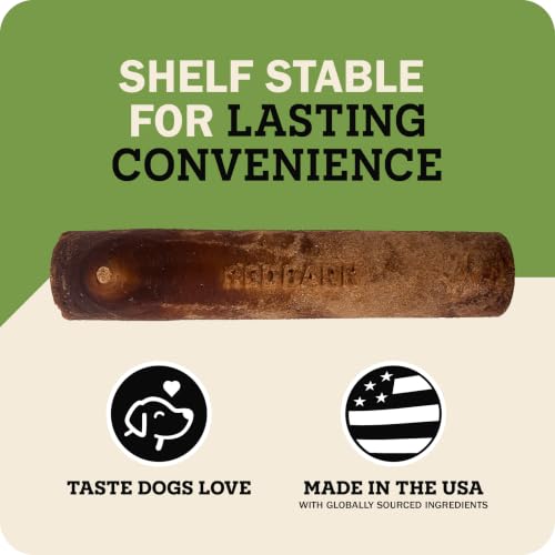 Redbarn Natural Dur-A-Bulls Treats for Dogs - 10 Medium Sticks - Hickory Flavor - Made in USA, Digestible Chew - size: 5 Count (Pack of 2), style: Medium Sticks