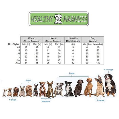 Ultimate Urban Dog Harness - Heavy Duty Design, No Choke, No Pull. Adjustable, Comfy Padding, Easy On/Off, Metal Hardware, Emergency Handle and 3 Connect Points (Black, S) - color: Black, size: S