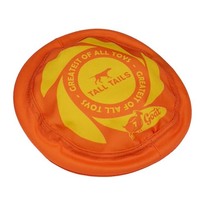 Tall Tails G.O.A.T. Greatest of All Toys Sport Flyer Fetch Toy for Dogs, Medium - size: Medium