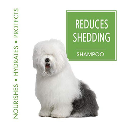 Four Paws Magic Coat Dog Shampoos for Dogs, Dog Grooming Supplies, Dog Bathing Supplies, Made in USA - size: 16 Ounces (1 Count), style: Reduces Shedding Dog Shampoo