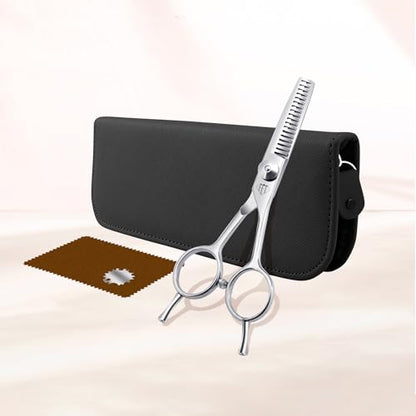 Dog Grooming Scissors: 4.75" Pet Thinning Shears Made Of Advanced Stainless Steel Alloy for Trimming Dogs Cats and Other Pets Face and Paws - style: Thinning