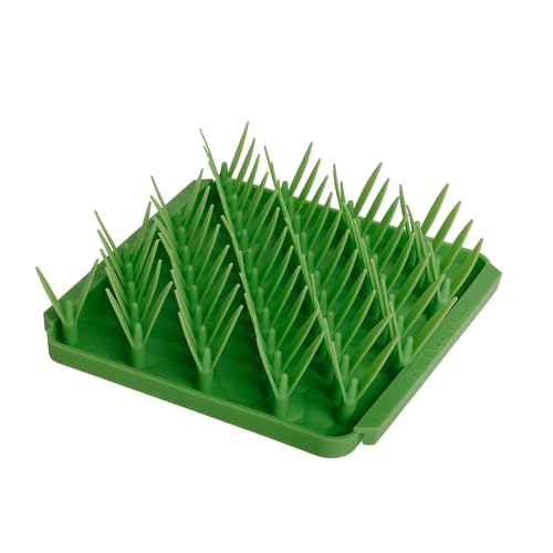 Tall Tails Grass Foraging Mat for Dogs and Cats – Slow Pet Feeder Puzzle Mat for Easy & Engaging Feeding - color: Grass