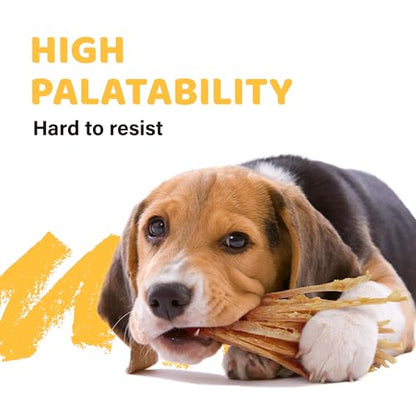 iPaw Turkey Tendons for Dogs, Single Protein, Hypoallergenic, All Natural Human Grade Puppy Chew, Rawhide Alternative Dog Treats, 1 Pack Strip (Large) - size: 3 Ounce (Pack of 1)