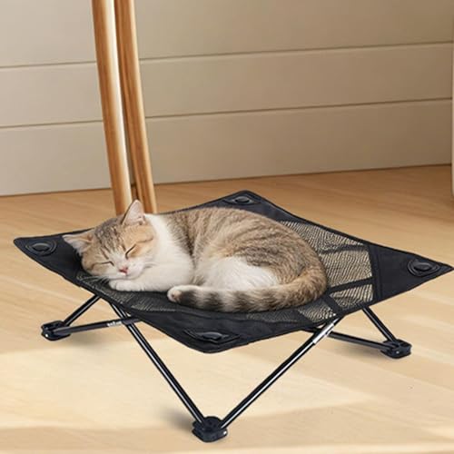 Camping Dog Bed,Waterproof Foldable Summer Furniture | Outdoor Mesh Sleeping Bed | for Living Room Camping Yard Balcony Garden Backyard Puppy Kittchen